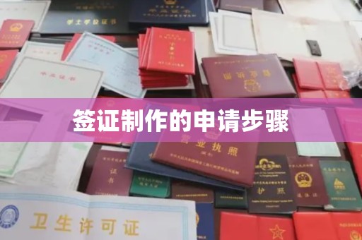 内乡签证制作的申请步骤
