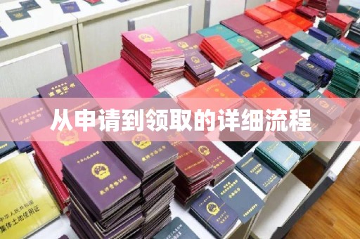 内乡从申请到领取的详细流程