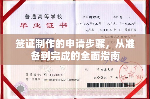 内乡签证制作的申请步骤，从准备到完成的全面指南
