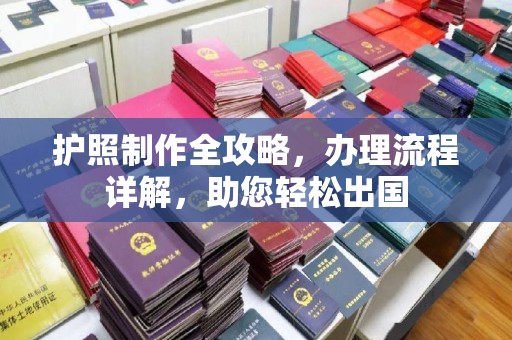 内乡护照制作全攻略，办理流程详解，助您轻松出国